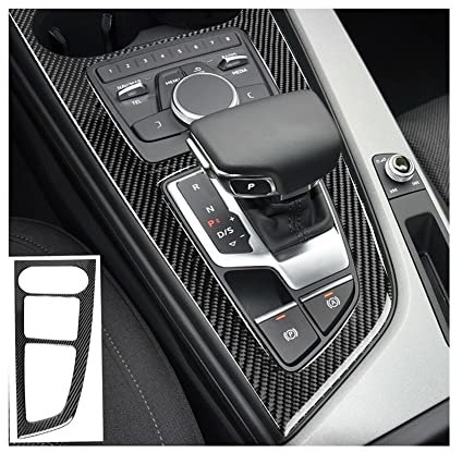 TMDGG Garniture en fibre de carbone pour porte-gobelet Audi A4 B9 2017-2019