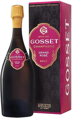 Champagne Gosset Grand Rosé avec étui - 150 cl