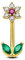 OUFER 16G Rook Piercing Gold Schmuck Daith Helix Earring Ohr Knorpel CZ Eyebrow Vertikal Labret Lip Bars Conch Ring Silber Curved Barbell Chirurgenstahl Tragus Damen Geschenk