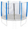 Jawinio Trampolin-Sicherheitsnetz Trampolin-Zubehör Ersatzteile 8FT/244cm blau