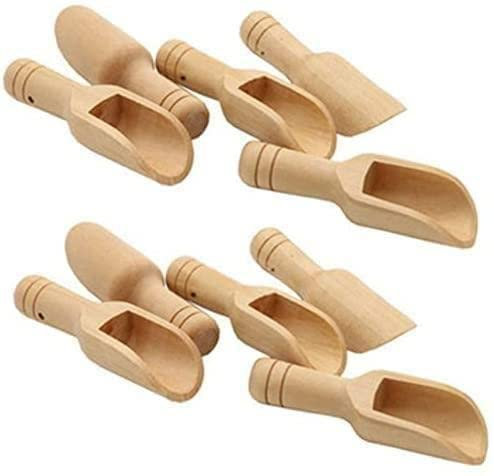 1 STÜCKE Mini Holz Löffel Salz Zucker Würze Kochen Werkzeug Umwelt Kaffee Schutz Kleine Holz Löffel Teelöffel