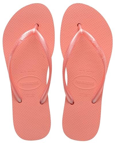 Havaianas Slim Flatform, Infradito Donna, Rosa Pesca, 39/40 EU, Peach Rose