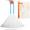 MeoWant Katzentoiletten Müllsack, Katzentoilettenbeutel, Katzenklo Müllbeutel, Litter Box Liners, Müllbeutel Katzentoilettenbeutel Mit Zugbändern Für MW-LR01 Automatische Katzentoilette, 20 Stück