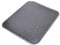 Aqbau® Kaminofen Bodenplatte - Bodenschutz für Feuerstellen, Kaminplatte, Kaminbodenplatte Ofen-Bodenblech Kaminöfen - Robuste Unterlegplatte - Pulverbeschichtung Stahl (Alt Silber, 50 x 80 cm)