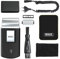 Wahl Pocket Travel Shaver, Compact Rechargeable Shaver, Beard Shaver, Electric Shavers for Men, Flex Foils, Close Cut, Small Shavers for Travelling, Black