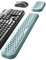 Vaydeer Wrist Rest Pad Keyboard Mouse Wrist Rest Ergonomic Computer Wrist Rest Support Soft Memory Foam Cushion for Office Palm Hand Laptop Typing - Grey