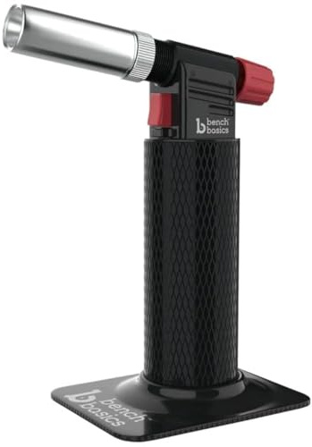 Pepetools Jewelers Lötlampe, Tsunami XL, maximale Temperatur 2500 °C, Schwarz