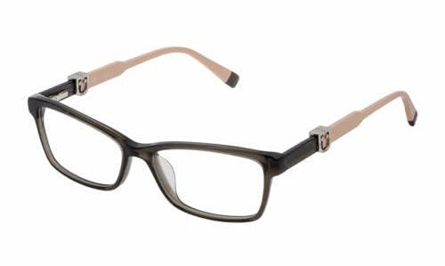 Police Brillengestell für Herren, VPLD93M5002GN, Grün, Ø 50 mm