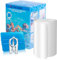 Pool Reparaturset, Pool Flicken Unterwasser, Pool Flickzeug Selbstklebend Unterwasser Wasserdichtes, 10cm×200cm Reparatur Klebeband für Wasserbett, Pool, Poolfolie, Planschbecken, Luftmatratze