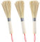 Bamboo Wok Brush Cleaning Whisk Pot amboo Wooden Long Handle 3 Pcs Oil Kitchen Cleaning Tools Dish Washing Brush for Home Kitchens Restaurants Pure Natural Products
