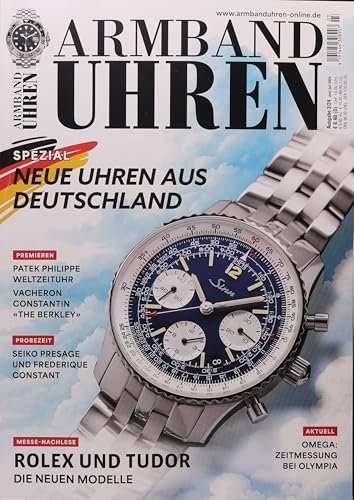 ARMBAND UHREN 3/2024 Spezial: Neue Uhren aus Deutschland