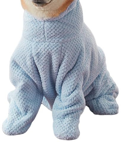 Schnell trocknender Hundebademantel, Plüsch-Hundehandtuch-Bademantel-Morgenmantel, Schnelltrocknendes Hundehandtuch, Hundemäntel aus weichem und gemütlichem Stoff für kleine oder mittelgroße Hunde