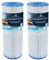 YANHUA Spa-Filter für Whirlpoal-Filter, Ersatz für PRB50-IN, Unicel C-4950, Filbur FC-2390, Darlly SC706, für 50 m². Whirlpoal-Filterkartusche (PRB50-2PCS)