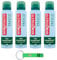 4x Borotalco Fresco Deodorante Deo Spray,Frischer Talkum-Duft,Dreifacher Schutz vor Schweiß und extra Trocken Effekt,150ml + Beni Culinari Kostenloser Schlüsselanhänger