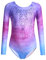 trudge Kinder Turnanzug Gymnastikanzug Mädchen Leotard Langarm Trikot Training Dancewear Gymnastikbody Tanzbekleidung Wettkampf Muster 9 140