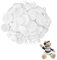 Puppen Gelenke Teddygelenke Weiß Kunststoff Puppengelenke Tiergelenke 15MM+20MM+25MM+30MM+35MM+40MM Gelenkscheiben DIY Puppe Herstellung Zubehör für Marionette Häkeltiere Bastelbedarf,42 Sätze