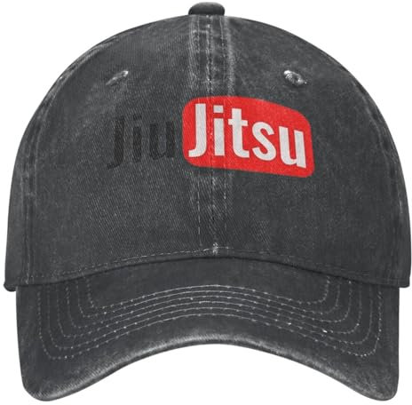 Klassisch Jiu Jitsu Tube BJJ Baseballkappe, YouTube Brasilianisches Jiujitsu Jagd Camping Hip Hop Gewaschene Hüte Modisch Cool