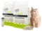 ALL FOR PAWS 5-in-1 Mixed Tofu Cat Litter, 5.6Kg (2Pack) Clumping Cat Litter, Dust Free Unscented Tofu Litter, Flushable | Rapid Clumping | Low Dust | 7/24 Odor Control Nature Pellet Kitty Litter