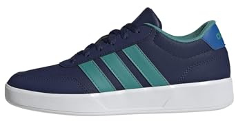 Adidas Unisex Kinder BREAKNET 3.0 Shoes JUNIOR, Dark Blue/Pure Teal/Bright royal, 37 1/3 EU