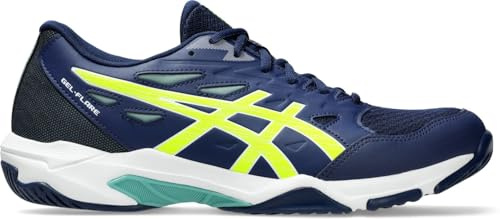 Asics Herren Gel-Flare Volleyball-Schuhe, Blue Expanse/Safety, 44