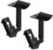 2 Pack Speaker Wall Mounts for Bose Adjustable Dual Speaker Ceiling & Wall Mounts Brackets for Bose UB-20, UB-20 Series II, WB-50 II, Lifestyle Series, Soundtouch Series, Cinemate Acoustimass Black
