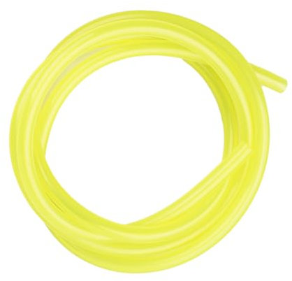 1 Pezzi Tubo Benzina 3 * 6mm,Tubo Benzina Decespugliatore,Tubi per Carburante,Tubo Dell’olio Diesel,Tubo Giallo Trasparente,per Tagliaerba,Trimmer,Motosega,Soffianti,Idropulitrici,1 Metri