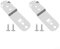 Eawfgtuw Dishwasher Mounting Bracket Set Galvanized Iron Installation Kit Compatible with AP4538351 00628371 605007 00605007 AH3478789 EA3478789 PS3478789 28568 619985 00619985