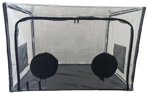 Qerwsdty Mini invernadero de lactancia, bolsa de setas, estación de reproducción de plantas, caja de cultivo de invernadero para el cultivo de plantas