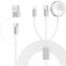 3 en 2 recargador para iwatch ，1.2M Cable de carga cargador iphone 16 15 14 13 12 11 Pro Max cargador smartwatch cargador iwatch apple，base cargador iphone y apple watch lightning to usb c