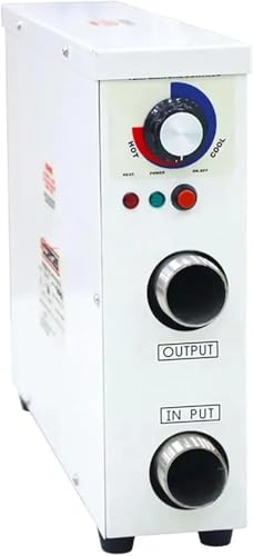 Chauffe-eau électrique avec pompe à chaleur pour piscine et spa avec bouton de contrôle