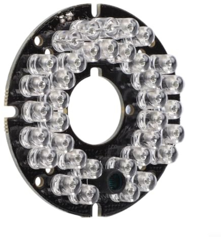 Infrarot-LED-Platine mit 850nm Wellenlänge und 36 LEDs für Überwachungskameras, DC12V Nachtsichtmodul