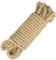 jijAcraft Corde de Jute Ficelle Corde Chanvre 8mm d'épaisseur, 10 mètres de Long, pour Le Bricolage, Décoration de Meubles, l'emballage, Jardinage, Arbre à Chat Naturel