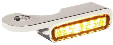 ZIEGER LED Armaturen Blinker kompatibel mit Harley Davidson S Modelle ab 2014 silber