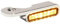 ZIEGER LED Armaturen Blinker kompatibel mit Harley Davidson S Modelle ab 2014 silber