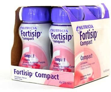 Fortisip Compact Strawberry (4 x 125 ml)