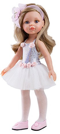 Paola Reina (PAOLJ) 04447 Paola Reina Carla Bailarina Puppe, 32 cm, Mehrfarbig