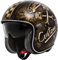 PREMIER Helm Vintage OP 9 BM,BRAUN / OCHER / SCHWARZ,L