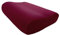 Edda Lux Bezug passend für Tempur ORIGINAL Schlafkissen S, M, L und XL, 50 x 31 cm, formbeständiger Jersey Kissenbezug für Nackenstützkissen, aus 100% Baumwolle, in Burgund