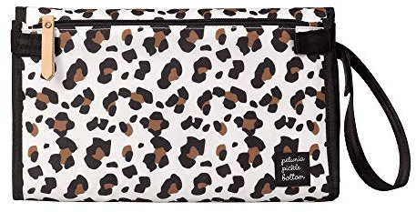 Petunia Pickle Bottom Unisex Baby Nimble Windel, Leopardenmuster Wickel-Clutch, Leopard