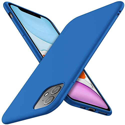 X-level Coque Compatible avec iPhone 11, Housse en Souple Silicone TPU Ultra Mince et Anti-Rayures de Protection Etui pour Apple iPhone 11 Case Cover - Bleu