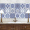 RE-COVERTILES - Adesivi per Piastrelle Bagno e Cucina 24 Pz 10x10 cm - PS00093 Decorazione murale in PVC impermeabile mattonelle mosaico stile cementine Azulejos