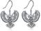 Eule Ohrringe Sterling Silber Vintage Irish Celtic Knot Ohrringe Schmuck Geschenke für Damen Teen Mädchen