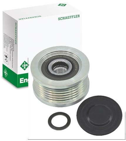INA Generatorfreilauf Riemenscheibe Lichtmaschine 46544329 9948225 46554408 Kompatibel mit FIAT PUNTO 188 MULTIPLA 186 BRAVO I 182 BRAVA 182, LANCIA KAPPA 838A