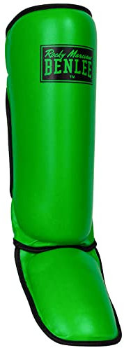 BENLEE Schienbeinschoner aus Kunstleder Guardian, Neon Green, S/M