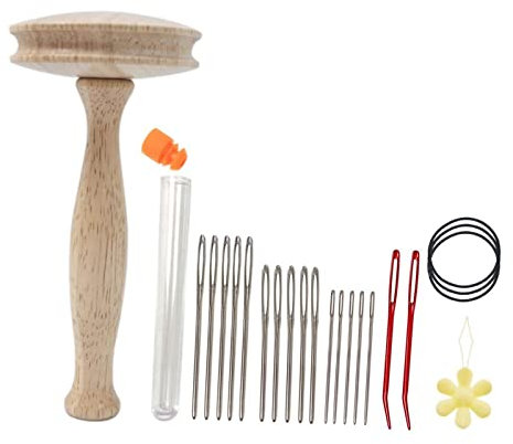 harayaa Stopfpilz Set Aus Holz Zum Selbermachen Stopfzubehör Set Zum Nähen von