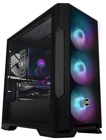 PCSpecialist Prism PC Gaming - AMD Ryzen 7 5700X 3,40 GHz 8-Core, 16 GB RAM, 8 GB GEFORCE RTX 4060, 1TB M.2 SSD, Windows 11