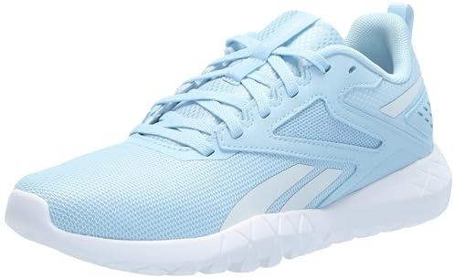 Reebok Women's Flexagon Energy Trail 4 Sneaker, Soft Blue/Moon/Footwear White, 42 EU