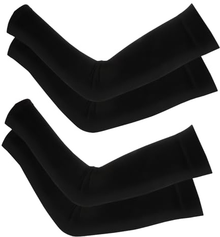 AEYURUID UV Protection Arm Sleeves for Men Women, Compression Gaming Sleeves with UPF 50+ Sun Protection, Tattoo Cover Up Sleeves, Cycling Arm Warmers to Cover Arms