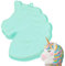 Bukezudang Unicorn Baking Mould, Einhorn-Kuchenform,Silikonform Einhorn, Form 3d Cartoon Silikon, Backform Pferd, Für Party Geburtstage, Backen Kindergeburtstag Silikonform - Grün