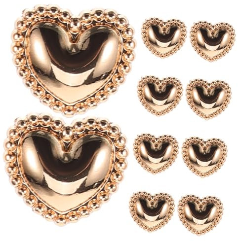 SHINEOFI 10 Stück Metall Mantelknöpfe Retro Goldene Knöpfe Für Jacken Hemden Diy Nähen Ersatzknöpfe Robuste Dekoration Für Kleidung Und Anzüge